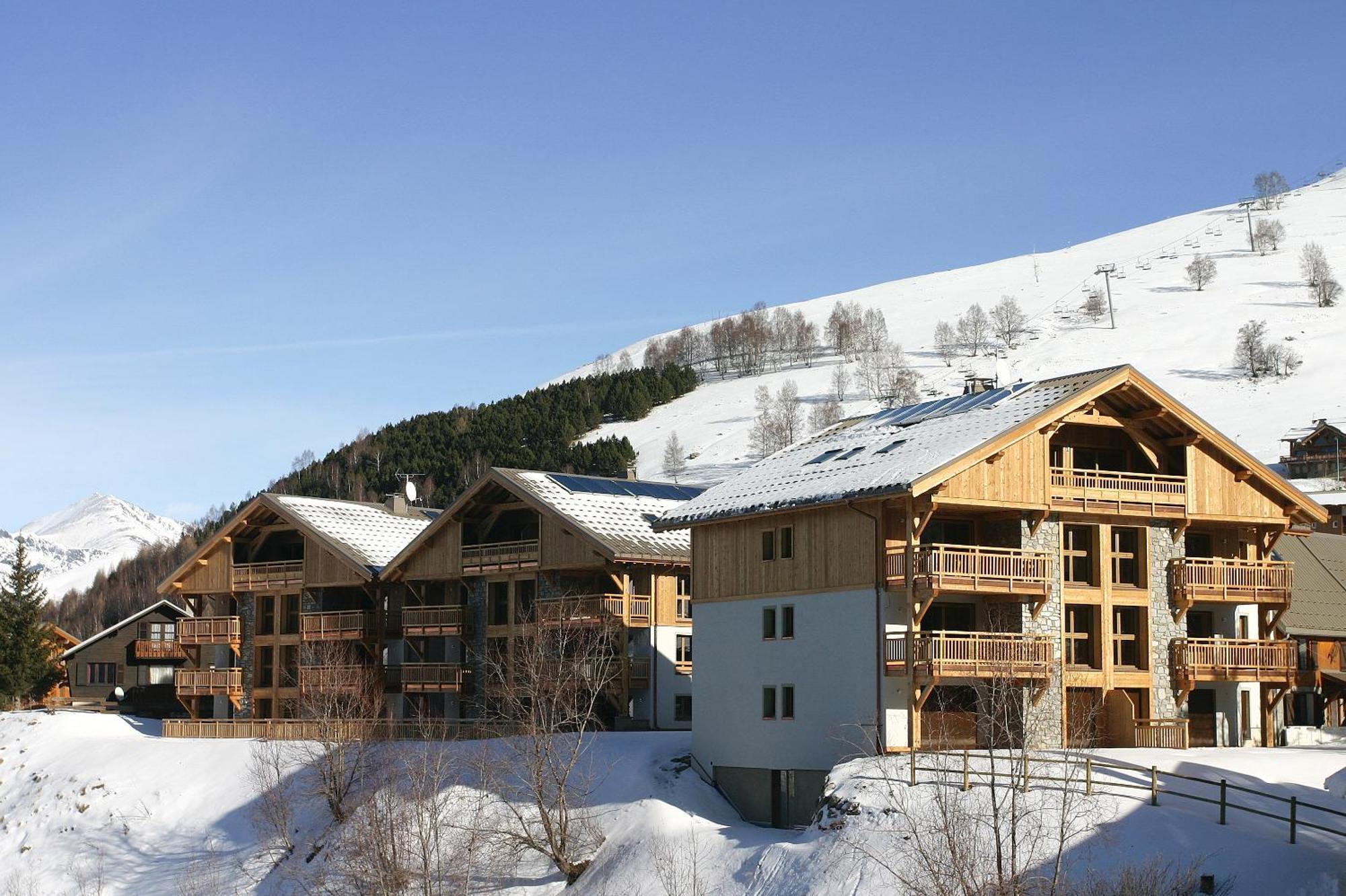 Vacanceole - Résidence Goléon -Val Ecrins Les Deux Alpes Kültér fotó
